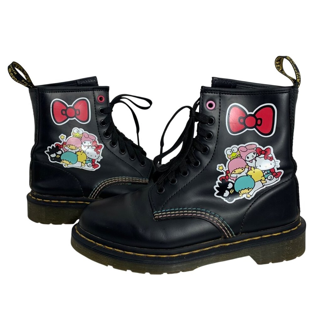 Dr Martens LIMITED EDITION Jadon Hello Kitty 60th Anniversary Womens SZ 7
